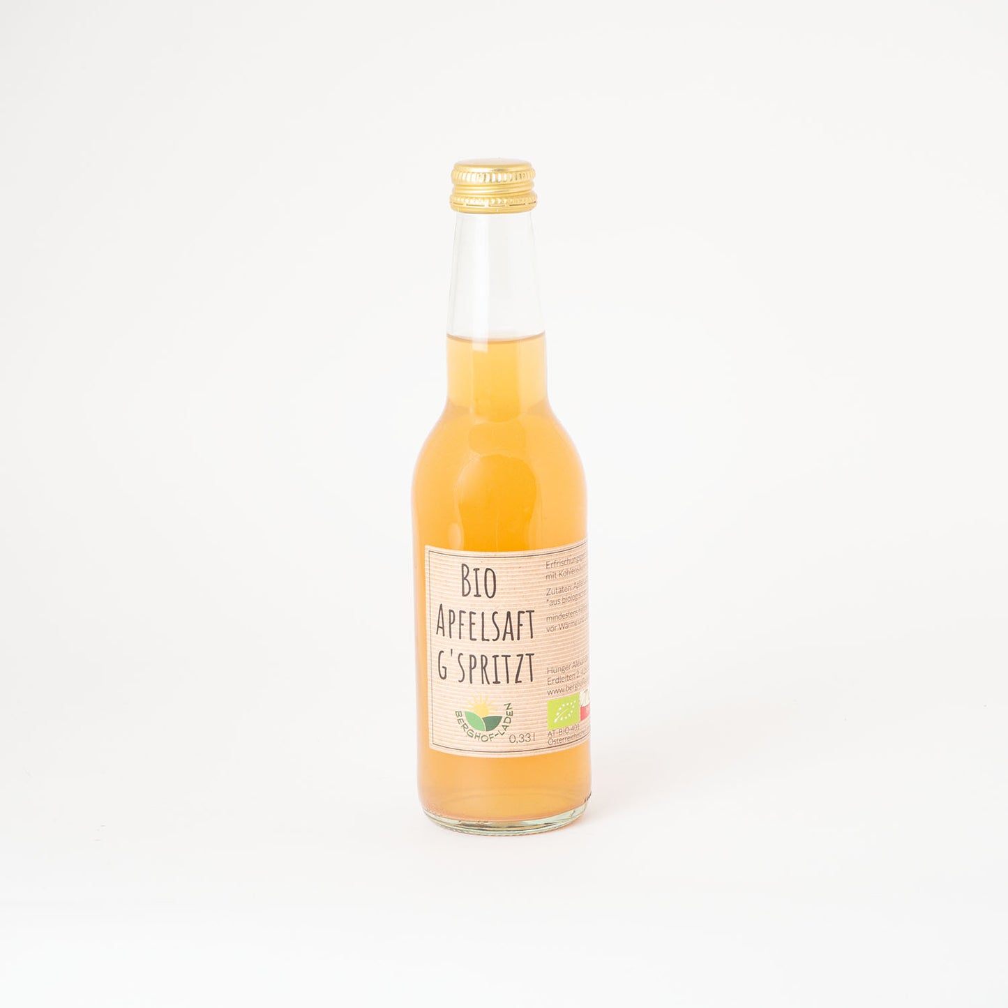 Apfelsaft gspritzt
