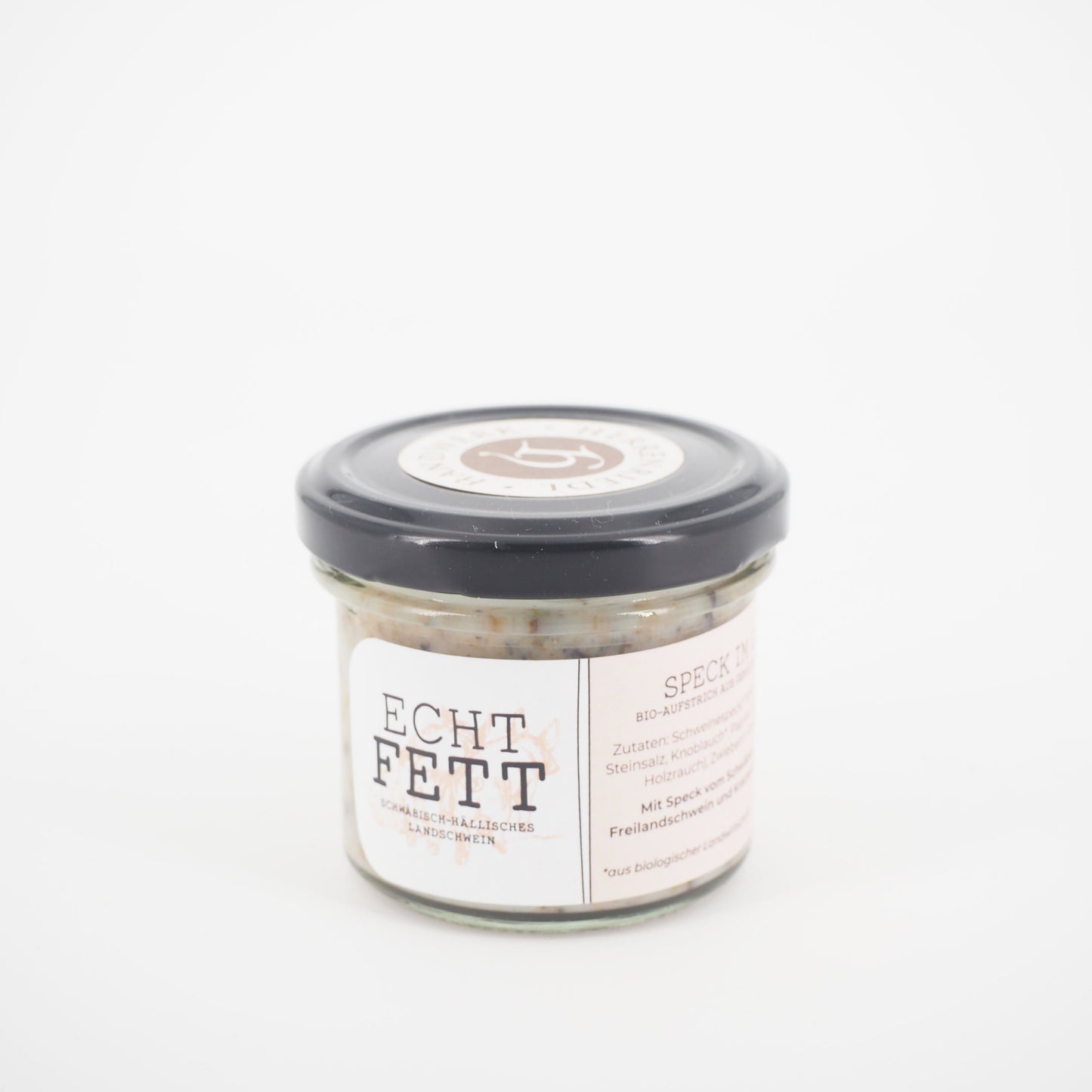 Speck im Glas vom Freilandschwein