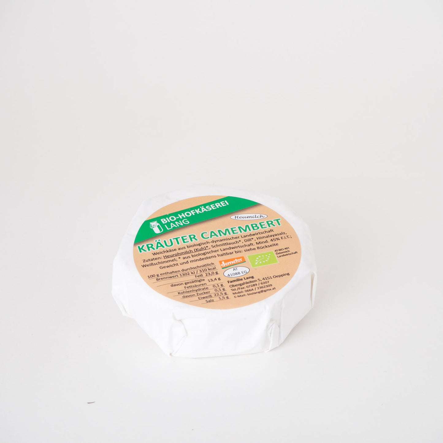 Camembert mit Kräutern/Gewürzen