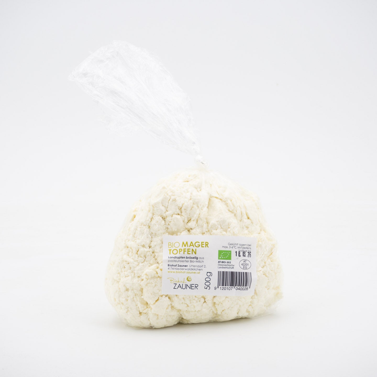 Magertopfen bröselig
