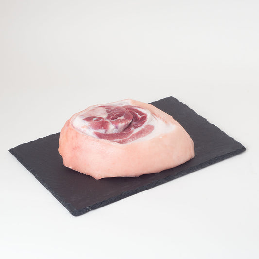 Beinscheibe vom Freilandschwein