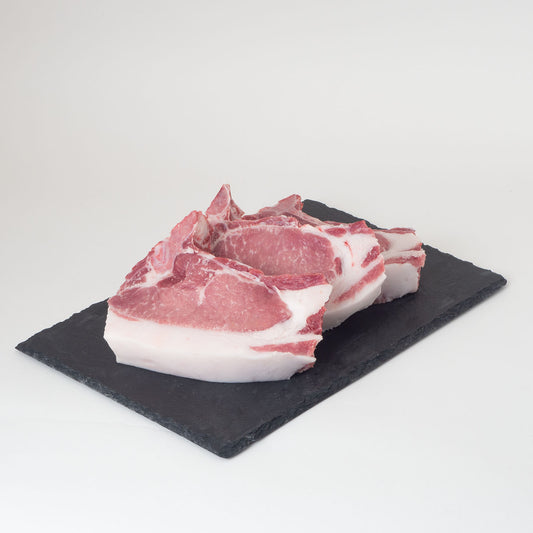 Kotelett vom Freilandschwein