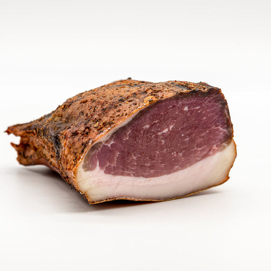 Schinkenspeck vom Freilandschwein